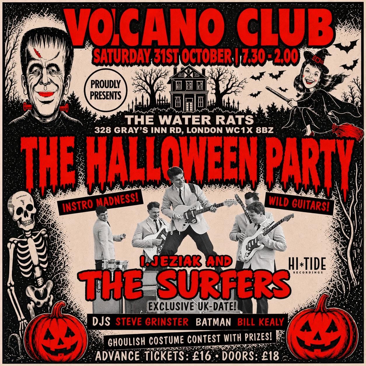 The Volcano Club presents: The Halloween Party